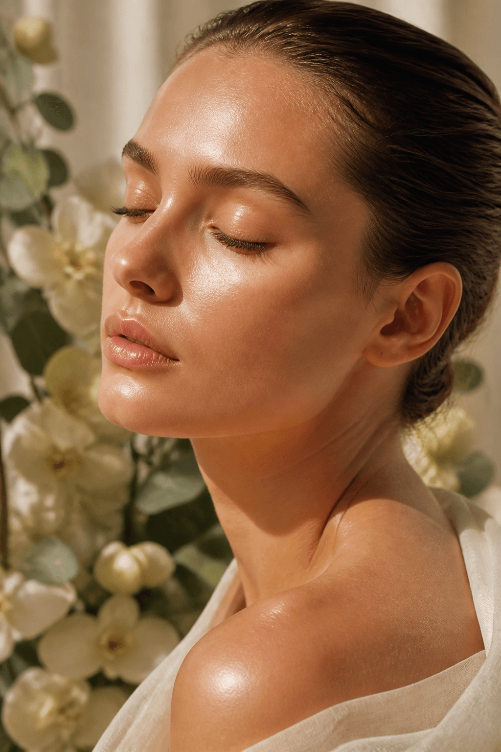 Luminous skin after a personalized facial